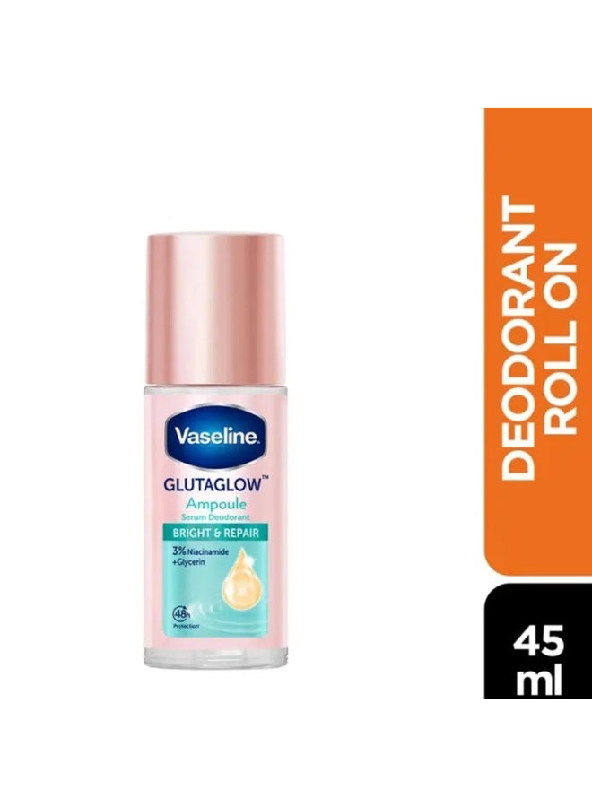 Vaseline GlutaGlow Ampoule Serum Deodorant Bright & Repair 45ml - Image 3